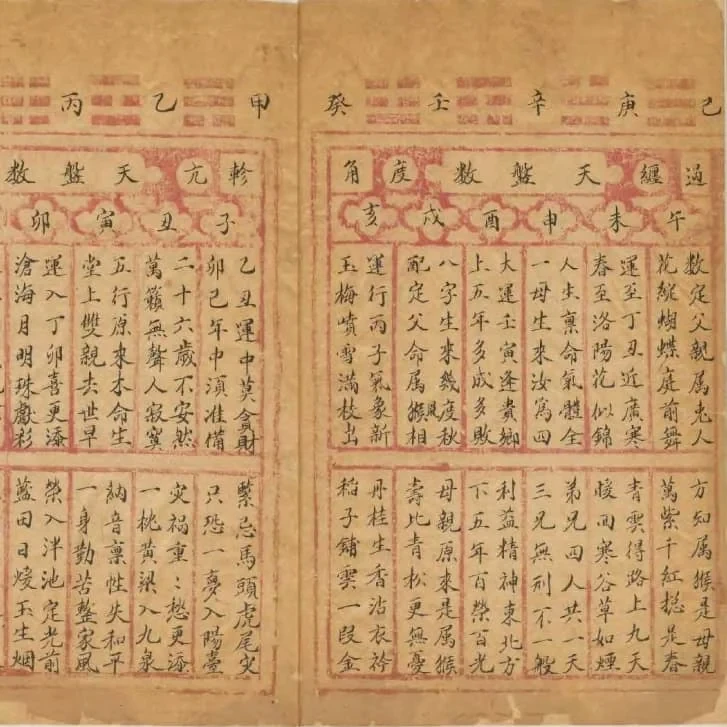 《过度天盘神数》四册(哈佛延庆图书馆藏本) 19