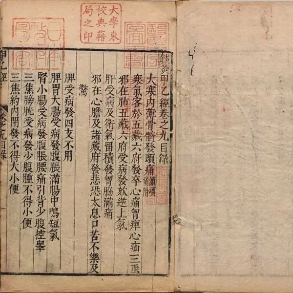 《针灸甲乙经》十二卷(明万历二十九年吴勉学刊. 古今医统正脉全书本) 23